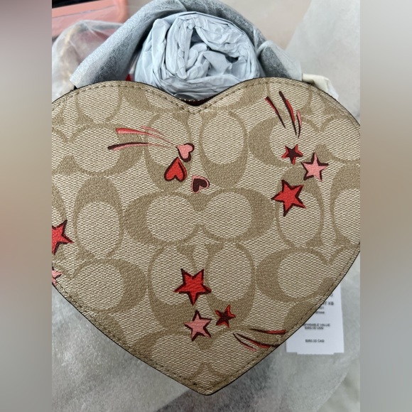 NWT never being open still in plastic Coach Heart Cheap Crossbody bag 💕SOLD💕 - Picture 9 of 9